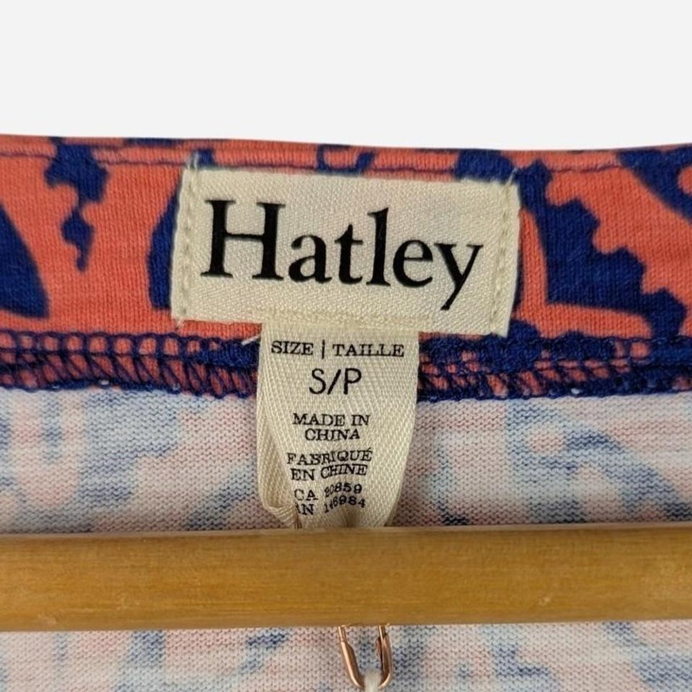Hatley Blue Crush Mandela Cotton Shift Dress NWT Small - Picture 7 of 8